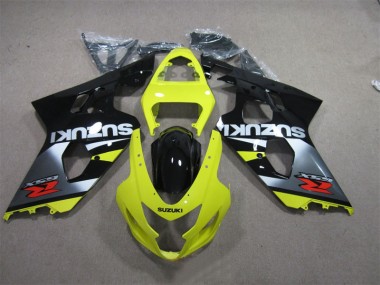 GSXR 600 K4 04-05 Verkleidungen - Gelb Schwarz