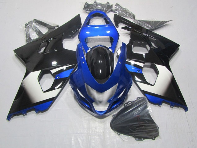 GSXR 600 K4 04-05 Verkleidungen - Schwarz Blau GSXR 600 K4 04-05 Verkleidungen - Schwarz Blau