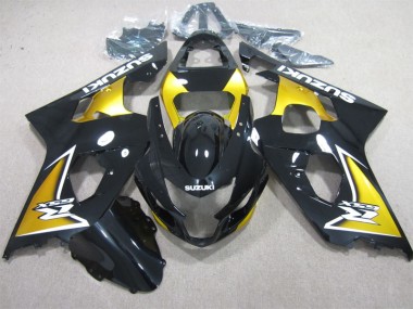 GSXR 600 K4 04-05 Verkleidungen - Schwarz Gelb