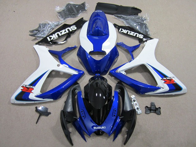 GSXR 600 K6 06-07 Verkleidung - Blau Weiß GSXR 600 K6 06-07 Verkleidung - Blau Weiß