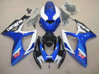 GSXR 600 K6 06-07 Vollverkleidung - Blau Weiß
