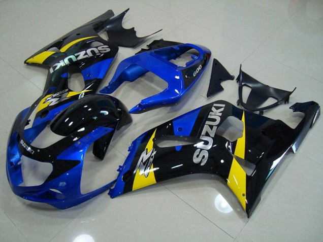 GSXR 750 K1 K2 K3 01-03 Verkleidungen - Blau Schwarz GSXR 750 K1 K2 K3 01-03 Verkleidungen - Blau Schwarz
