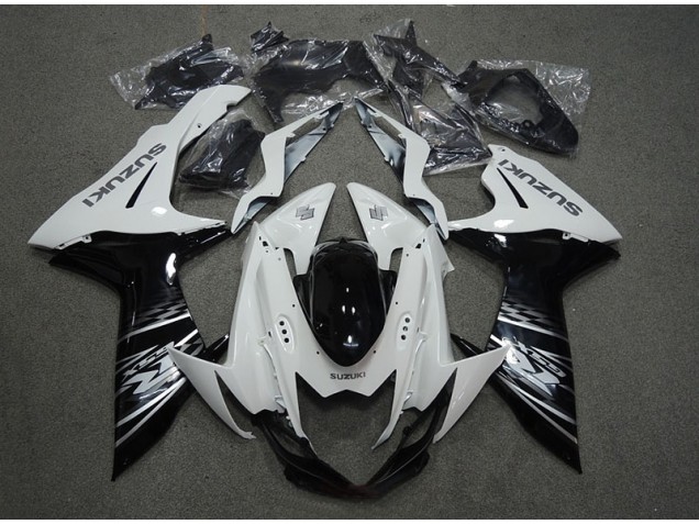 GSXR 750 K11 11-24 Verkleidung - Weiß Schwarz GSXR 750 K11 11-24 Verkleidung - Weiß Schwarz
