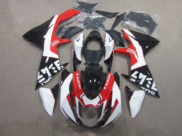 GSXR 750 K11 11-24 Verkleidungen - Schwarz Rot GSXR 750 K11 11-24 Verkleidungen - Schwarz Rot
