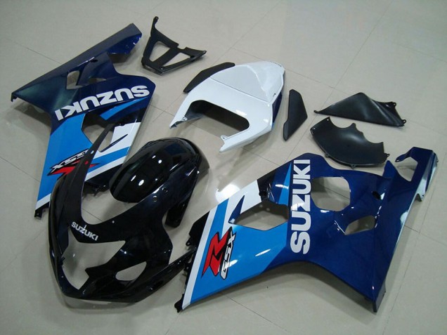 GSXR 750 K4 04-05 Verkleidungen - Blau Weiß GSXR 750 K4 04-05 Verkleidungen - Blau Weiß