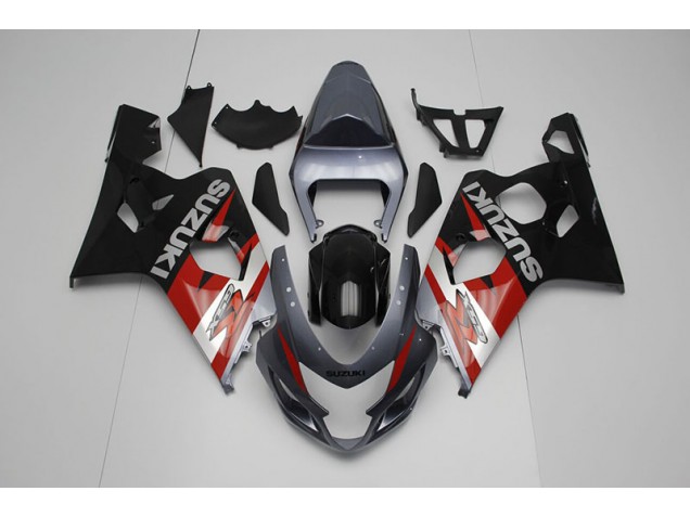 GSXR 750 K4 04-05 Verkleidungen - Schwarz Rot GSXR 750 K4 04-05 Verkleidungen - Schwarz Rot