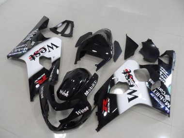 GSXR 750 K4 04-05 Verkleidungen - Schwarz West