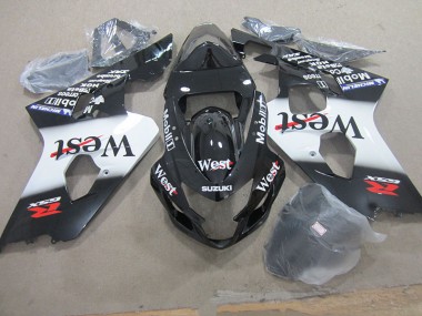GSXR 750 K4 04-05 Verkleidungen - Schwarzer West Mobil