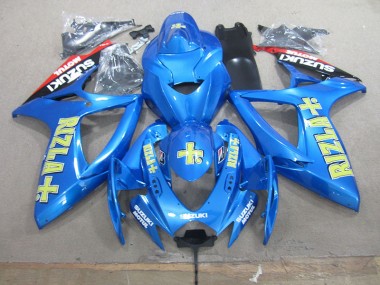 GSXR 750 K6 06-07 Verkleidung - Blau Gelb Rizla