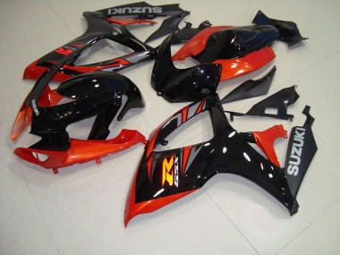 GSXR 750 K6 06-07 Verkleidung - Schwarz Rot