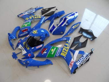 GSXR 750 K6 06-07 Verkleidungen - Blau Gelb Rizla