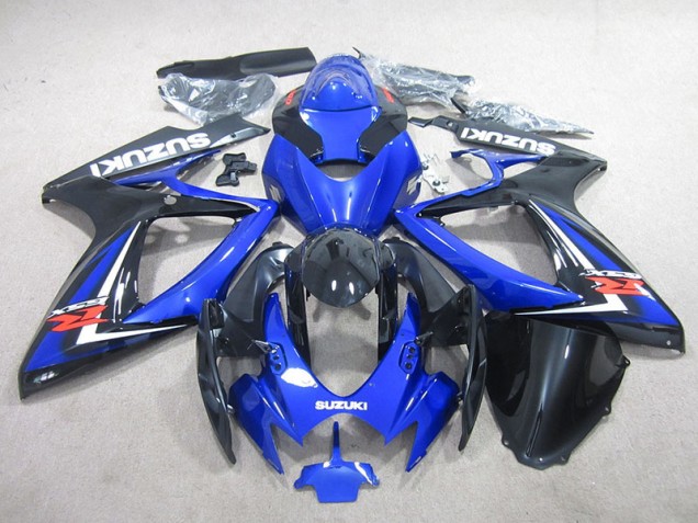 GSXR 750 K6 06-07 Verkleidungen - Blau Schwarz GSXR 750 K6 06-07 Verkleidungen - Blau Schwarz
