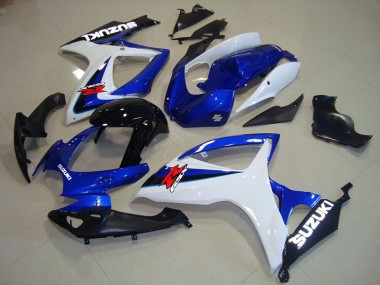 GSXR 750 K6 06-07 Verkleidungen - Blau Weiß Schwarz