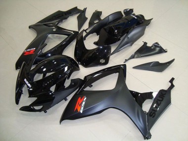 GSXR 750 K6 06-07 Verkleidungen - Matt Schwarz