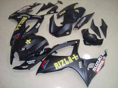 GSXR 750 K6 06-07 Verkleidungen - Schwarz Gelb Rizla