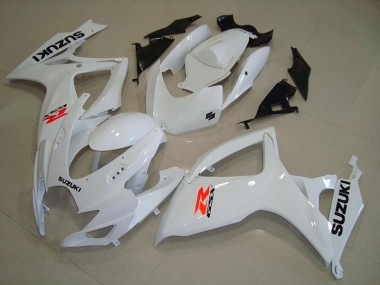 GSXR 750 K6 06-07 Verkleidungen - Weiß