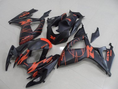 GSXR 750 K6 06-07 Vollverkleidung - Schwarz Rot