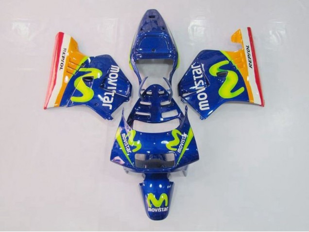 NSR 250 MC28 P4 94-96 Verkleidungen - Blau Grün NSR 250 MC28 P4 94-96 Verkleidungen - Blau Grün