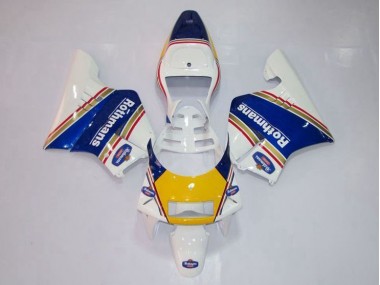 NSR 250 MC28 P4 94-96 Verkleidungen - Gelb Weiß Blau