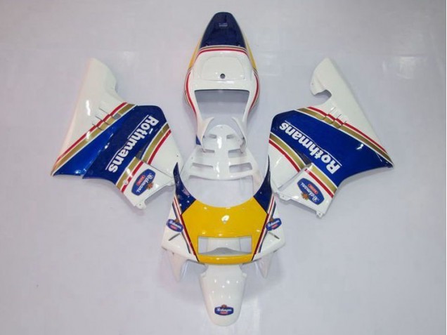 NSR 250 MC28 P4 94-96 Verkleidungen - Gelb Weiß Blau NSR 250 MC28 P4 94-96 Verkleidungen - Gelb Weiß Blau
