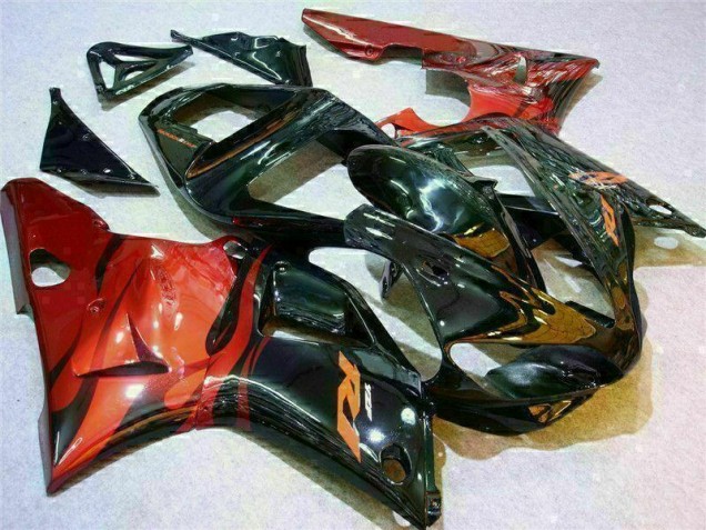 R1 00-01 Motorrad Verkleidungen - Rot R1 00-01 Motorrad Verkleidungen - Rot
