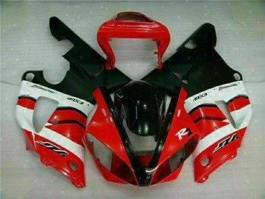 R1 00-01 Verkleidungen Komplett Sets - Rot