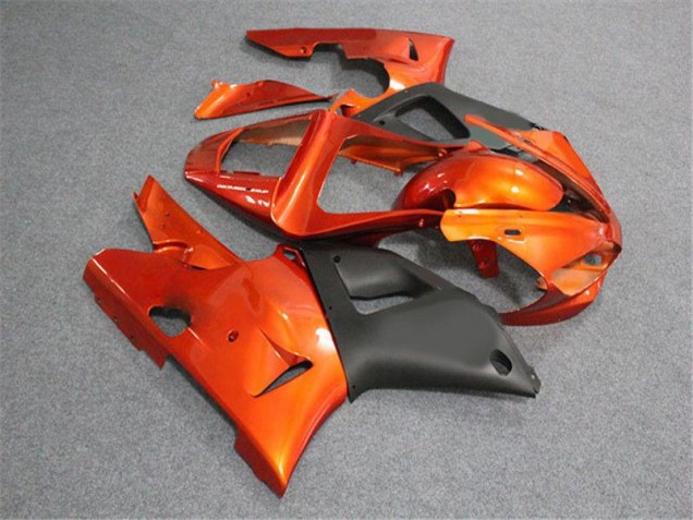 R1 00-01 Verkleidungen - Orange Schwarz R1 00-01 Verkleidungen - Orange Schwarz