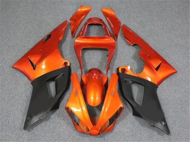 R1 00-01 Verkleidungen - Orange Schwarz
