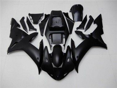 R1 02-03 Motorrad Verkleidungen - Schwarz