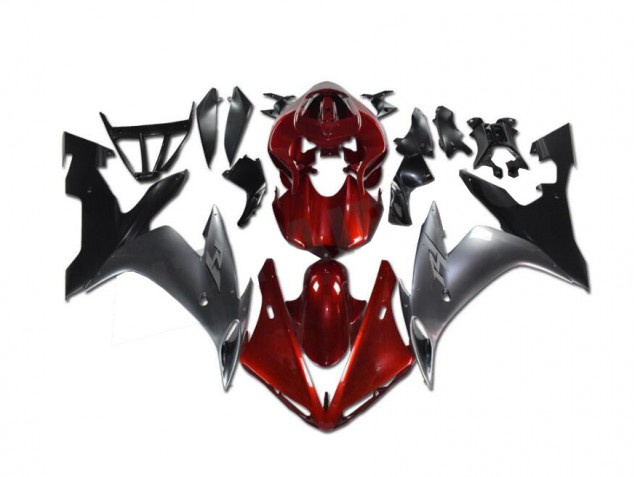 R1 02-03 Verkleidungen - Rot Grau Schwarz R1 02-03 Verkleidungen - Rot Grau Schwarz
