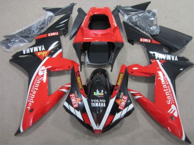 R1 02-03 Verkleidungen - Rot Schwarz SantUnder