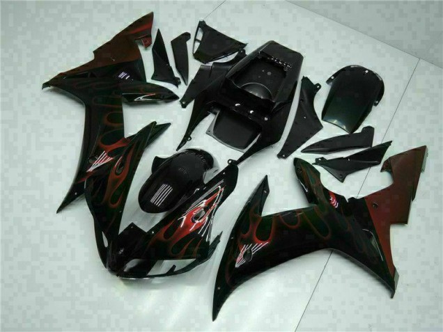 R1 02-03 VollVerkleidungen & Plastik - Schwarz R1 02-03 VollVerkleidungen & Plastik - Schwarz