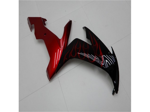 R1 04-06 Verkleidungen - Rot Schwarz R1 04-06 Verkleidungen - Rot Schwarz