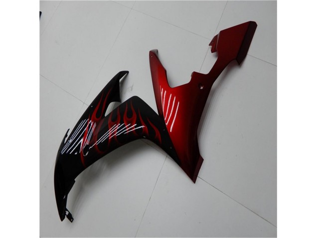 R1 04-06 Verkleidungen - Rot Schwarz R1 04-06 Verkleidungen - Rot Schwarz