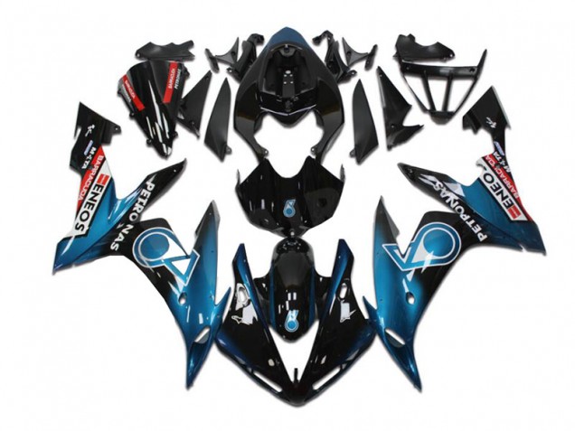 R1 04-06 Vollverkleidung - Blau Schwarz R1 04-06 Vollverkleidung - Blau Schwarz