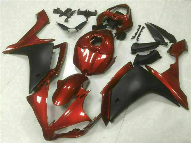 R1 07-08 Verkleidungen - Rot Schwarz R1 07-08 Verkleidungen - Rot Schwarz