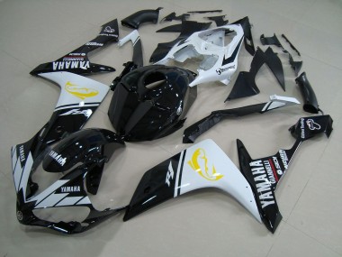 R1 07-08 Verkleidungen - Schwarz Weißer Dolphin