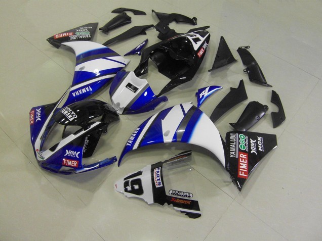 R1 09-11 Verkleidungen - Blau Schwarz R1 09-11 Verkleidungen - Blau Schwarz