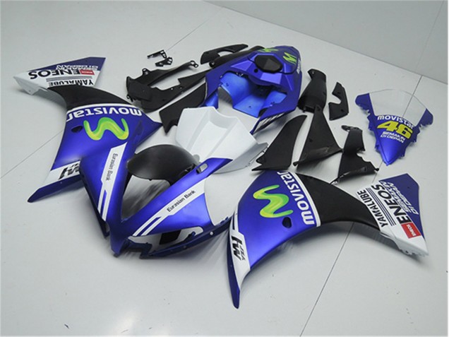 R1 12-14 Verkleidungen - Blau Weiß Schwarz