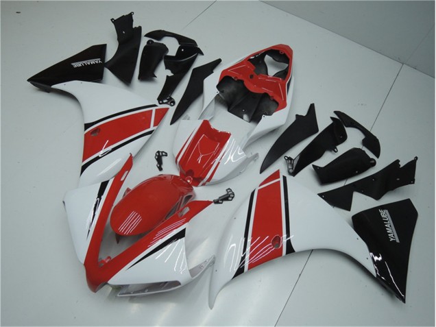 R1 12-14 Verkleidungen - Weiß Rot Schwarz R1 12-14 Verkleidungen - Weiß Rot Schwarz