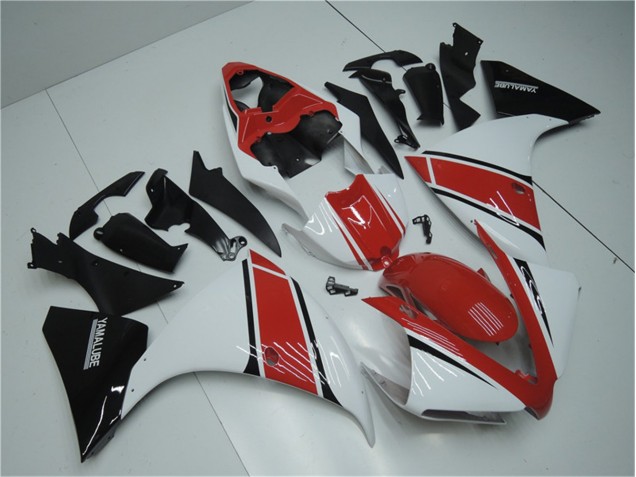 R1 12-14 Verkleidungen - Weiß Rot Schwarz R1 12-14 Verkleidungen - Weiß Rot Schwarz
