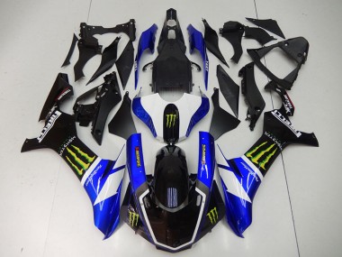 R1 15-19 Verkleidungen - BlauSchwarz Monster