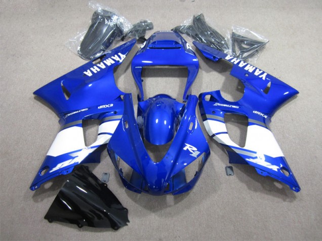R1 98-99 Verkleidungen - Blau Weißer Aufkleber