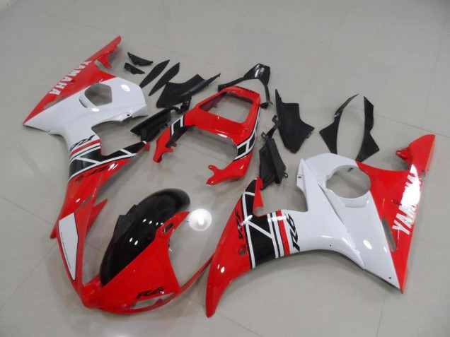 R6 03-05 Verkleidung - Rot Weiß Schwarz R6 03-05 Verkleidung - Rot Weiß Schwarz