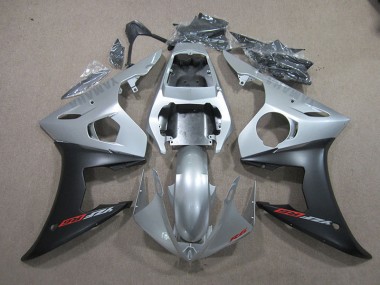 R6 03-05 Verkleidung - Silber Schwarz