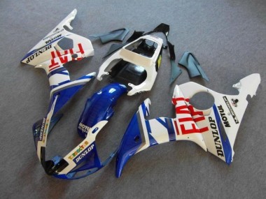 R6 03-05 Verkleidungen - Blau Weiß Fiat