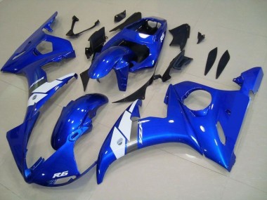 R6 03-05 Verkleidungen - OEM Stil Blau
