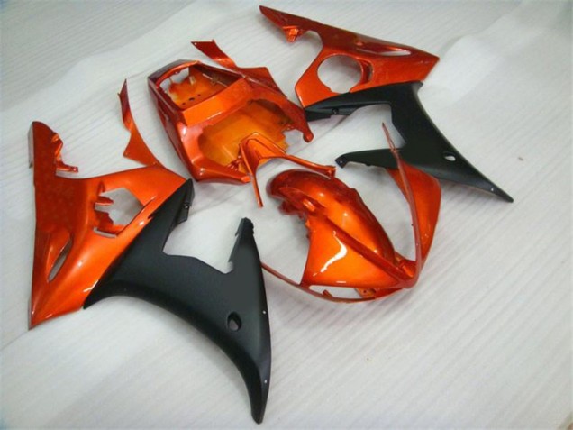 R6 03-05 Verkleidungen - Orange Schwarz R6 03-05 Verkleidungen - Orange Schwarz