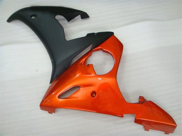 R6 03-05 Verkleidungen - Orange Schwarz R6 03-05 Verkleidungen - Orange Schwarz
