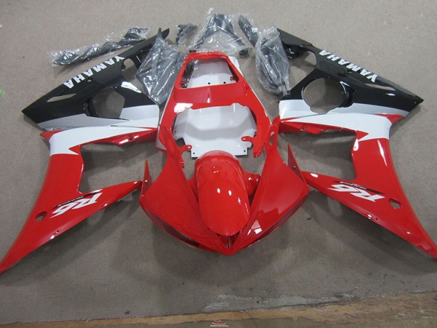 R6 03-05 Verkleidungen & Plastik - Rot Weiß R6 03-05 Verkleidungen & Plastik - Rot Weiß